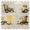 Construction Crew, Tarmac - Roman Blind